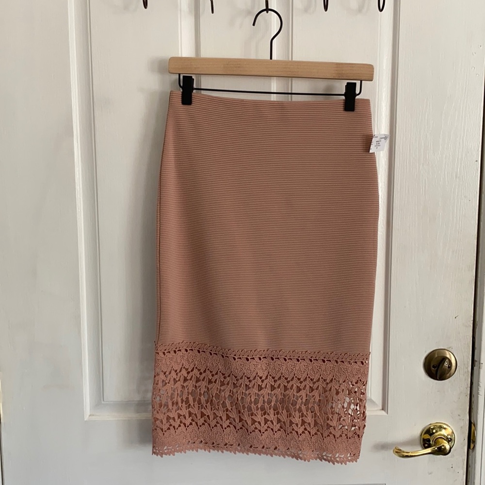 Olivia Blu soft Blush colored skirt